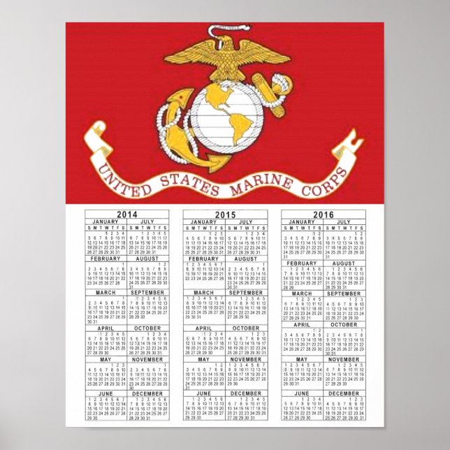 POSTER USMC (Devant)