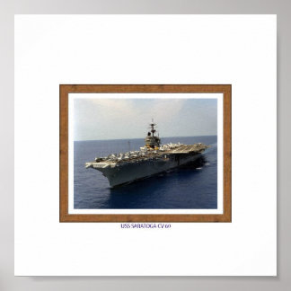 POSTER USS%20SARATOGA%20%20%20CV%2060