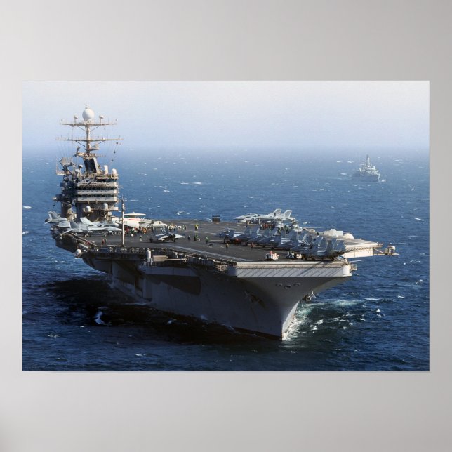 Poster USS Abraham Lincoln (CVN 72) (Devant)