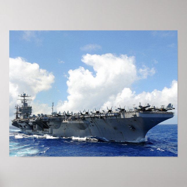 Poster USS Abraham Lincoln (CVN 72) (Devant)