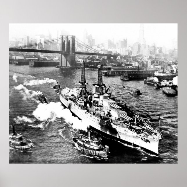 Poster USS Arizona à New York (Devant)