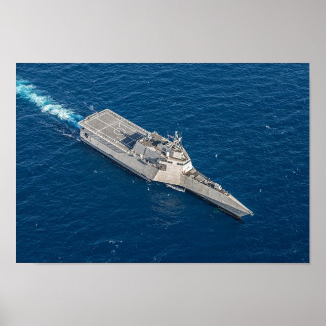 Poster USS Canberra (Devant)