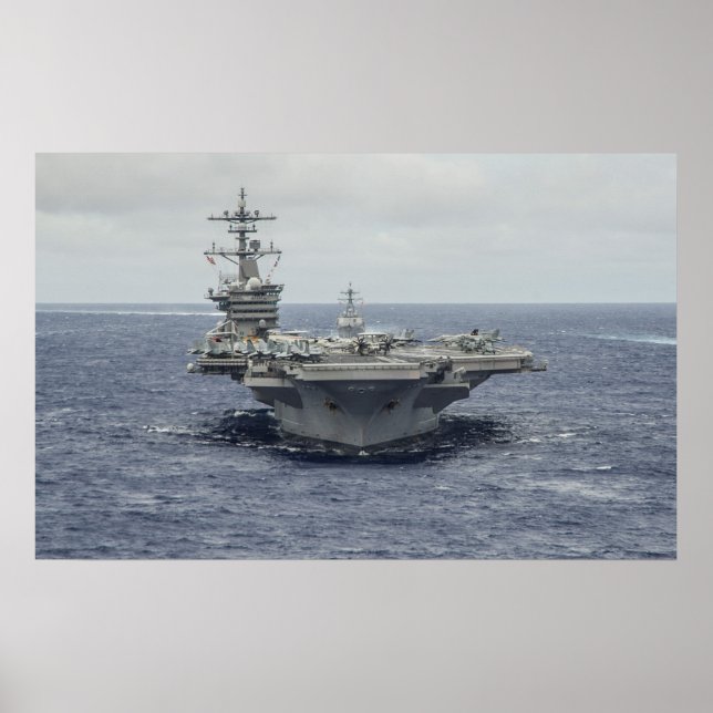 Poster USS Carl Vinson (CVN 70) (Devant)