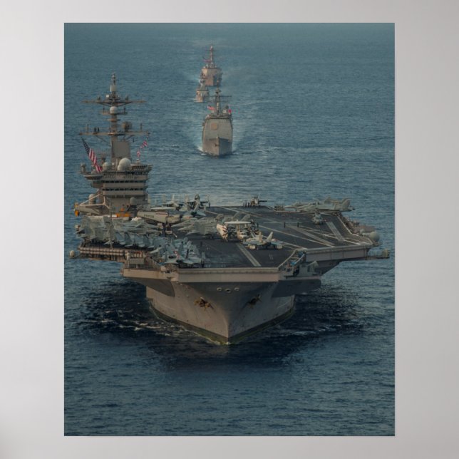 Poster USS Carl Vinson (CVN 70) (Devant)