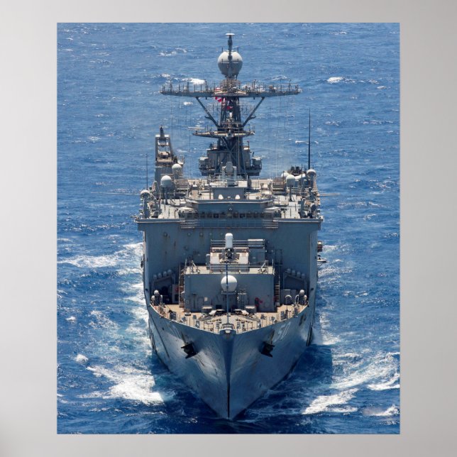 Poster USS Carter Hall (LSD 50) (Devant)