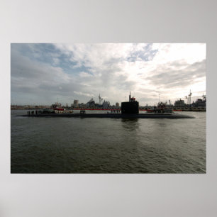 Poster USS Charlotte (SSN 766)