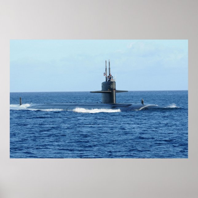 Poster USS Chicago (SSN 721) (Devant)