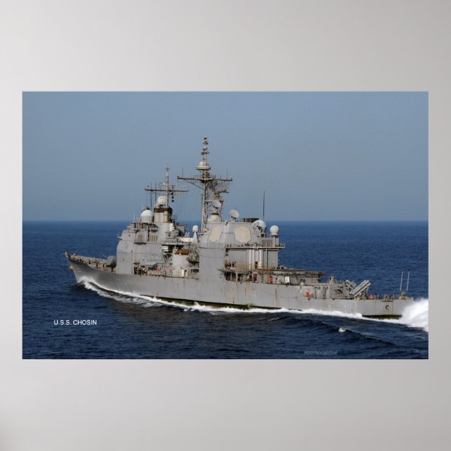 Poster USS Chosin (CG 65) (Devant)