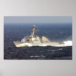 Poster USS Donald Cook