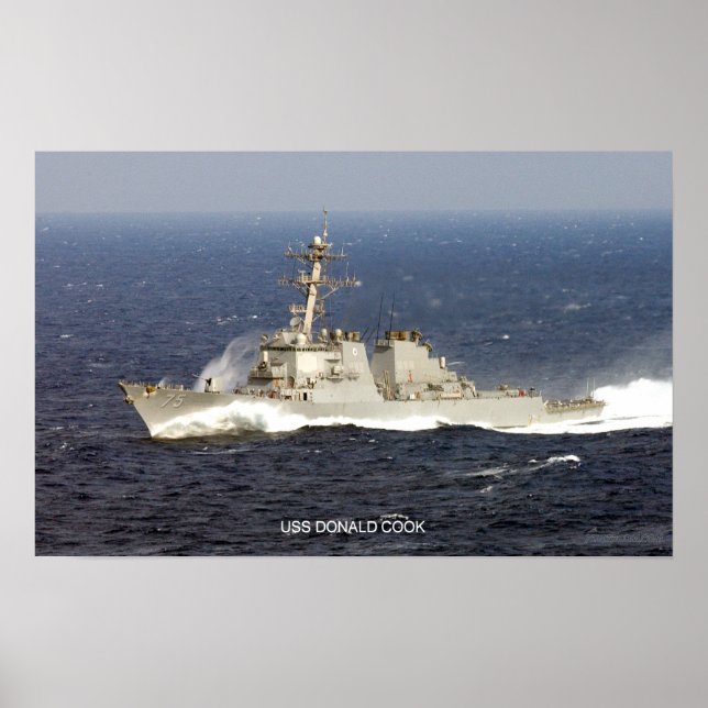 Poster USS Donald Cook (Devant)