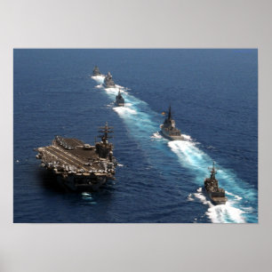 Poster USS Dwight D. Eisenhower