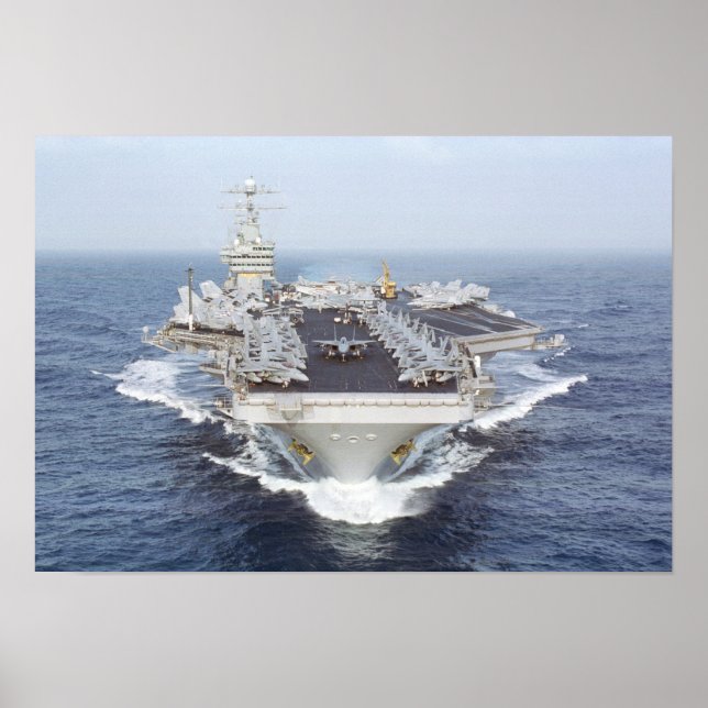 Poster USS Dwight D. Eisenhower (CVN 69) (Devant)