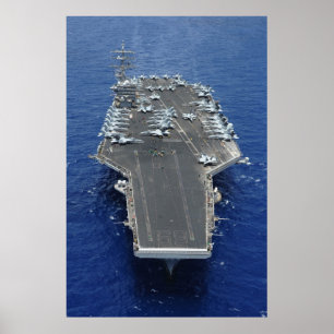 Poster USS Dwight D. Eisenhower (CVN 69)