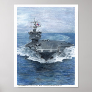 Poster USS ENTERPRISE Art Print