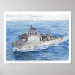 POSTER USS FORT MCHENRY
