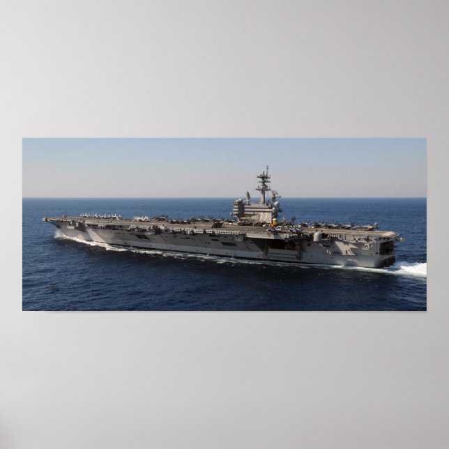 Poster USS George H.W. Bush (CVN 77) (Devant)