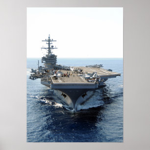 Poster USS George H.W. Bush (CVN 77)