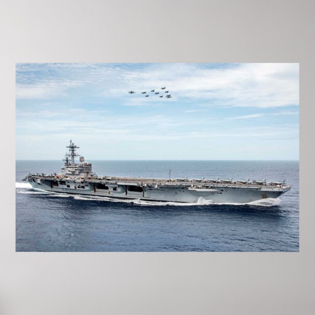 Poster USS George H.W. Bush (CVN 77) (Devant)