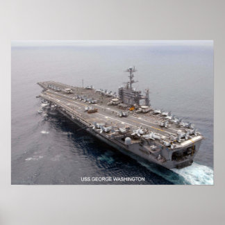 Poster USS George Washington