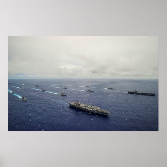 Poster USS George Washington (CVN 73) (Devant)
