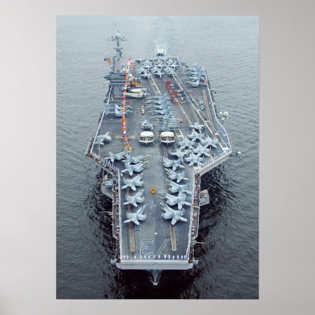 Poster USS George Washington (CVN 73) (Devant)