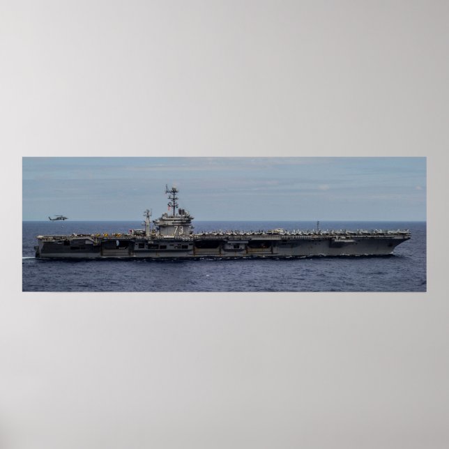 Poster USS George Washington (CVN 73) (Devant)