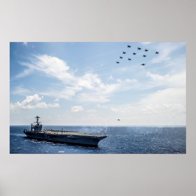 Poster USS George Washington (CVN 73) (Devant)