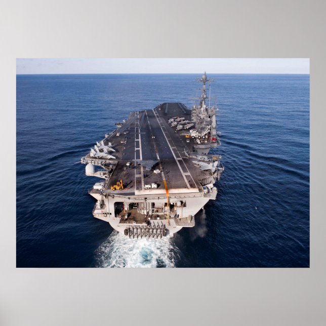 Poster USS Harry S. Truman (CVN 75) (Devant)