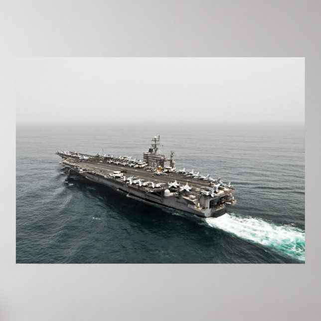 Poster USS Harry S. Truman (CVN 75) (Devant)