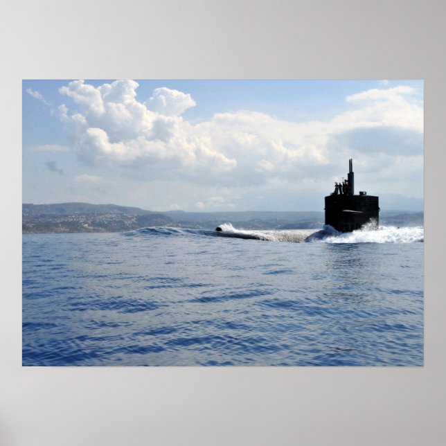 Poster USS Helena (SSN 725) (Devant)