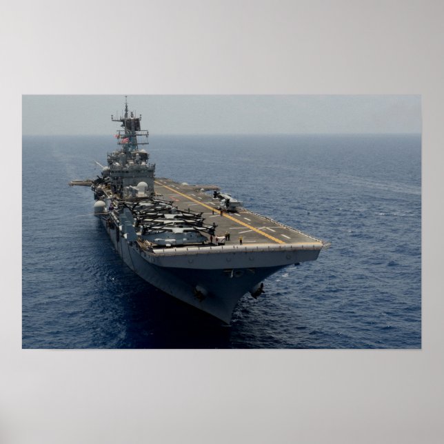 Poster USS Iwo Jima (LHD 7) (Devant)
