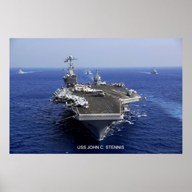 Poster USS John C. Stennis (Devant)