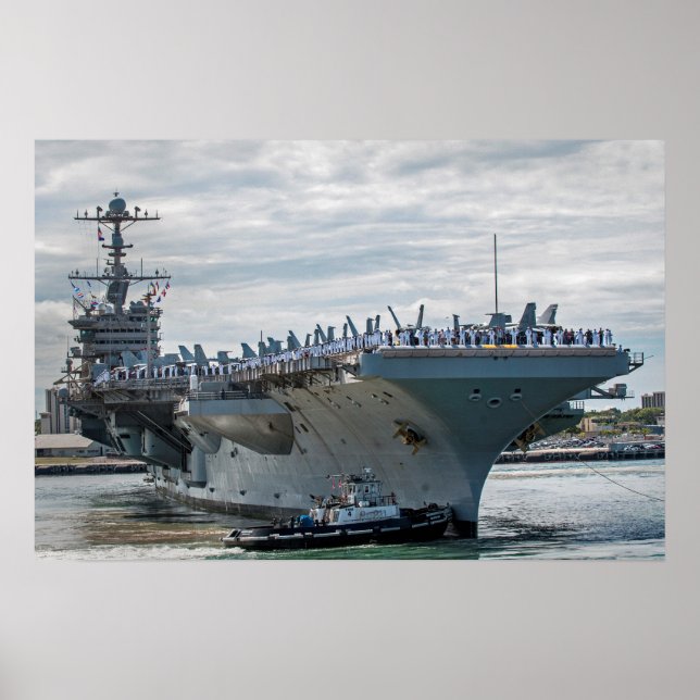 Poster USS John C. Stennis (CVN 74) (Devant)