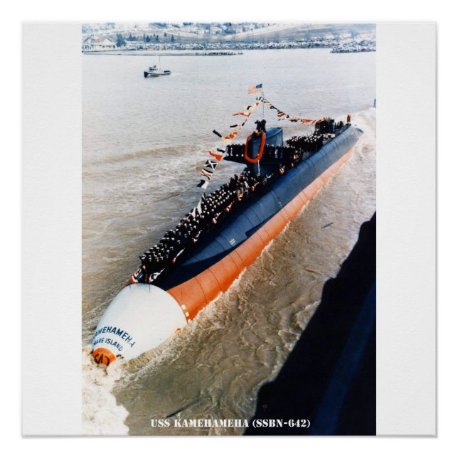 POSTER USS KAMEHAMEHA (Devant)