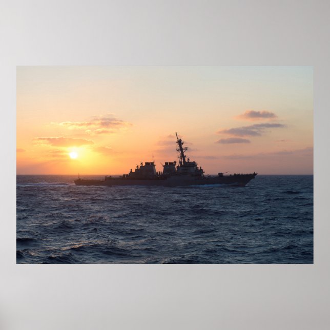 Poster USS Laboon (DDG 58) (Devant)