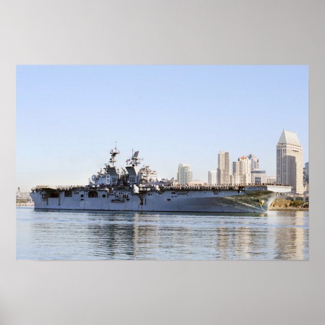 Poster USS Makin Island (LHD 8) (Devant)