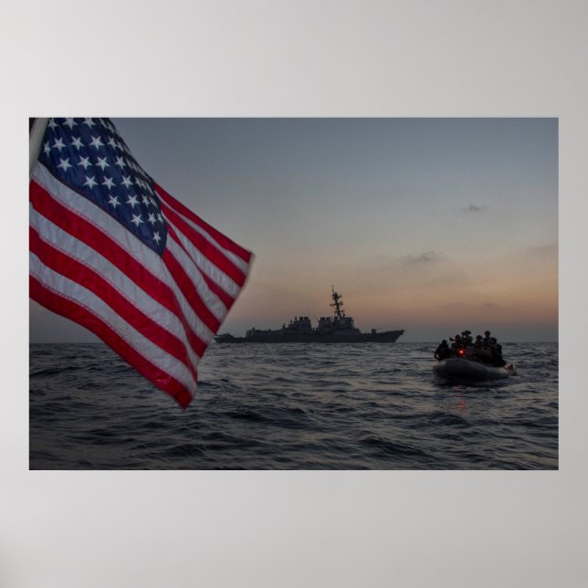 Poster USS Mason (DDG 87) (Devant)
