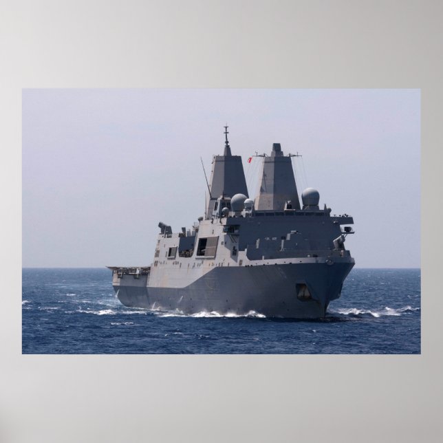 Poster USS Mesa Verde (LPD 19) (Devant)