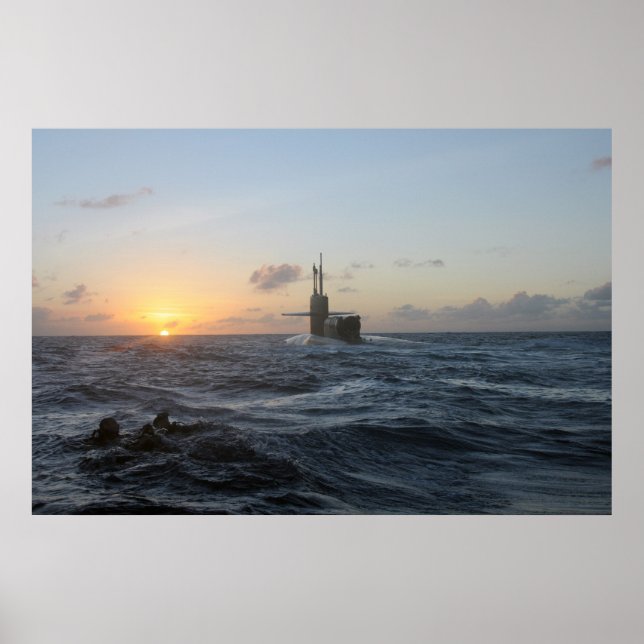 Poster USS Michigan (SSGN 727) (Devant)