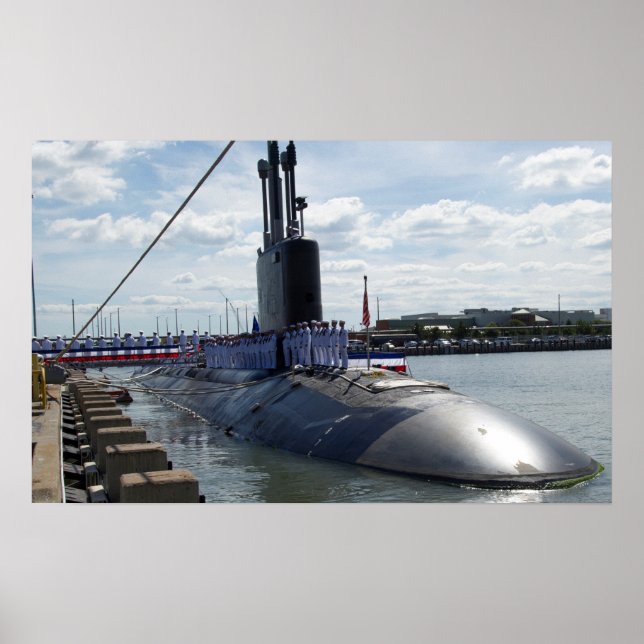Poster USS Minnesota (SSN 783) (Devant)