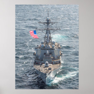 Poster USS Mitscher (DDG 57)