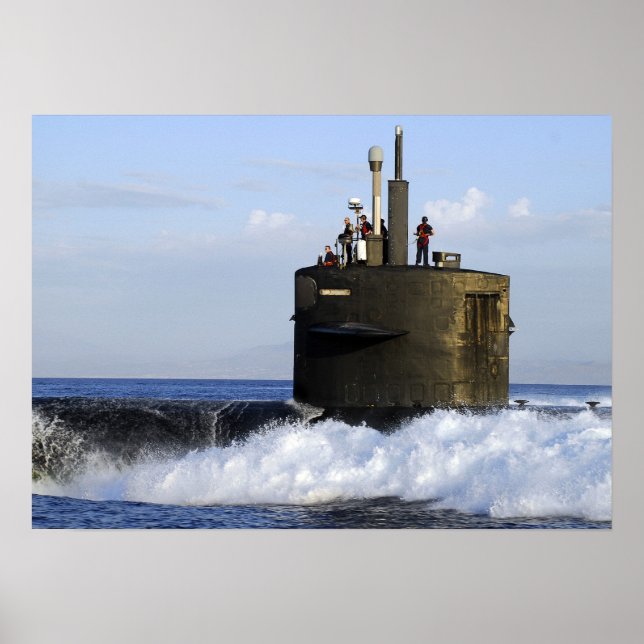 Poster USS Norfolk (SSN 714) (Devant)