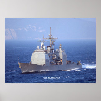 Poster USS Normandy (CG 60)
