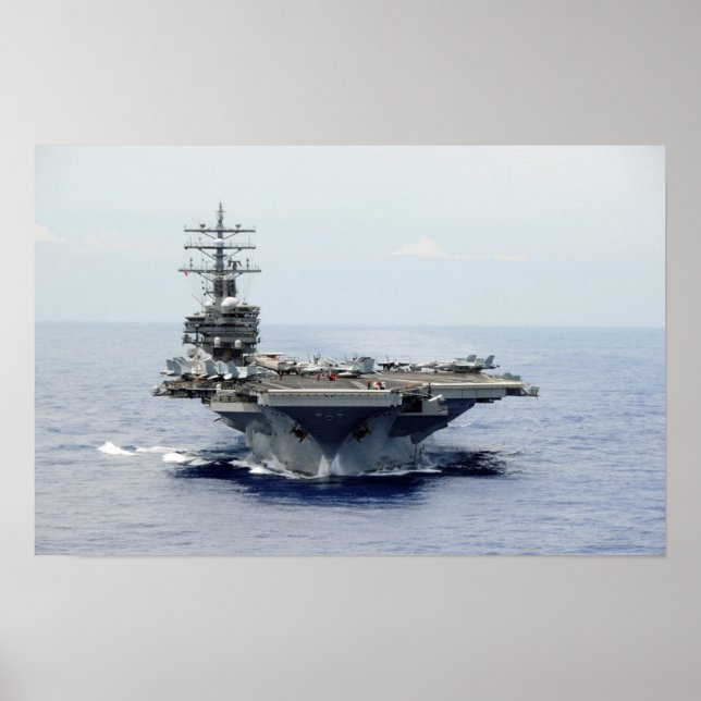 Poster USS Ronald Reagan (CVN 76) (Devant)