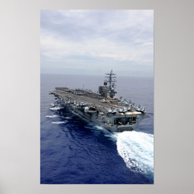 Poster USS Ronald Reagan (CVN 76) (Devant)