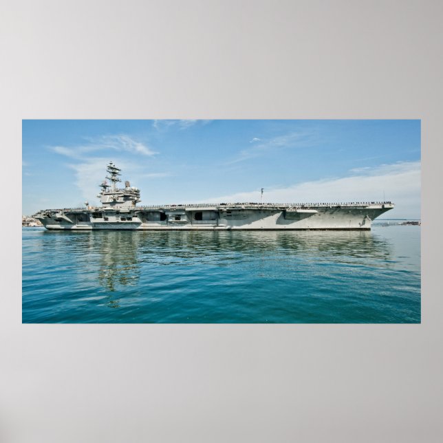 Poster USS Ronald Reagan (CVN 76) (Devant)