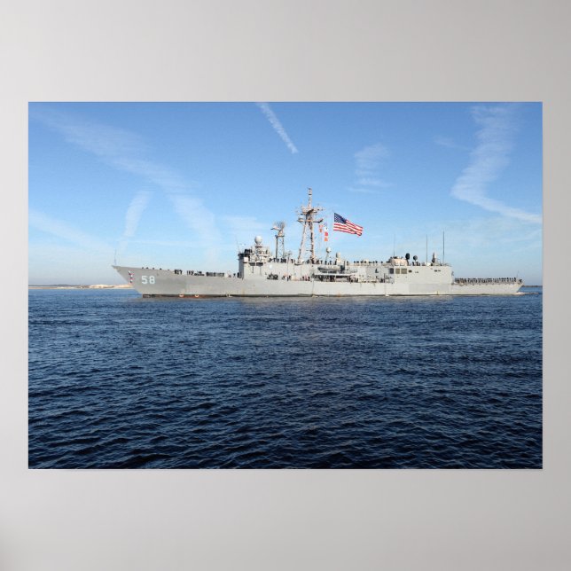 Poster USS Samuel B. Roberts (FFG 58) (Devant)