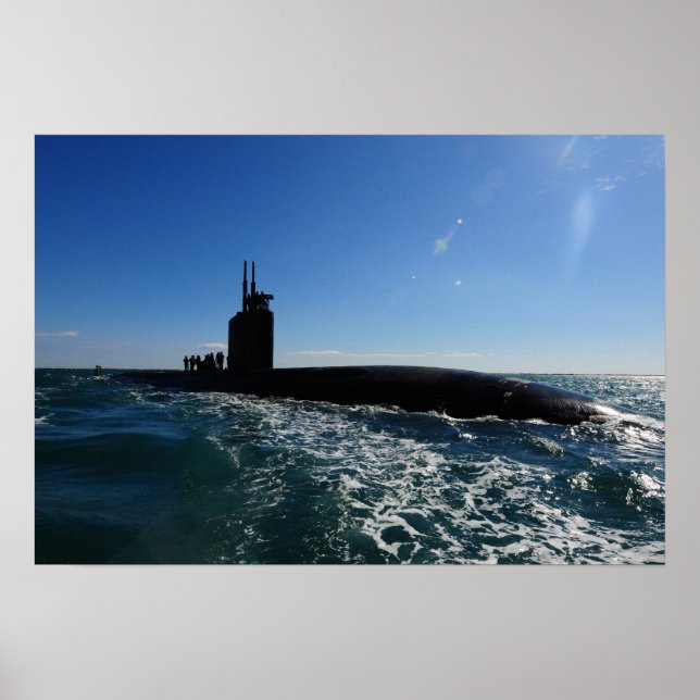 Poster USS Scranton (SSN 756) (Devant)