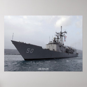 Poster USS Taylor