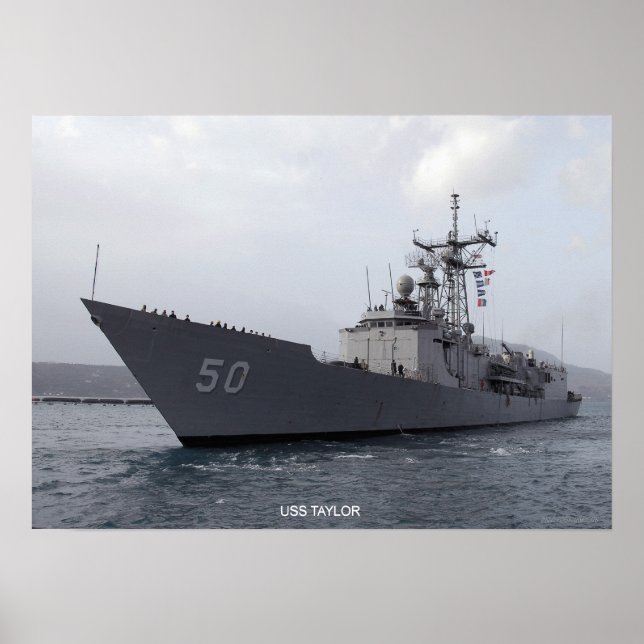 Poster USS Taylor (Devant)